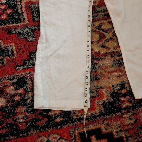 Mark & Spencer pure linen white pants - Picture 7 of 11